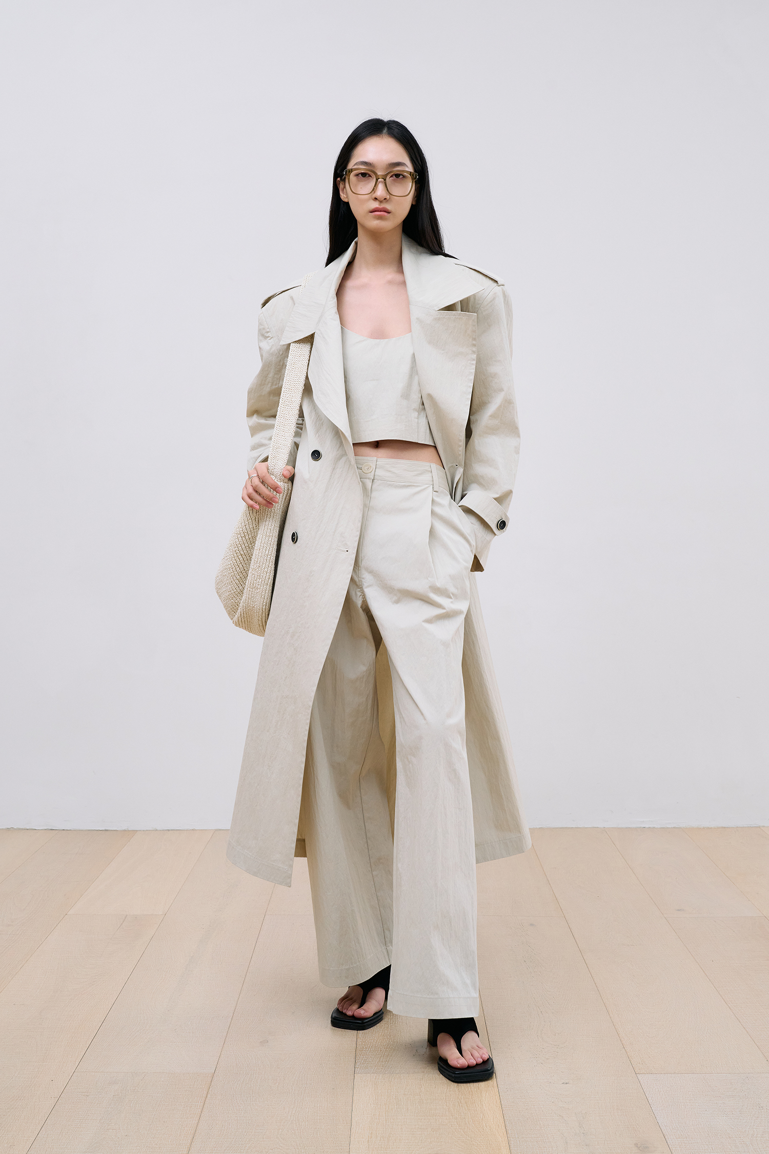 KAMILL OVERFIT TRENCH COAT