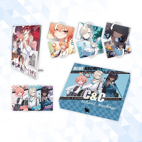 【ブルーアーカイブ】Sechi Shi0n アンサンイ アクリルセット Game Anime Blue Archive Figures Takanashi Hoshino Waraku