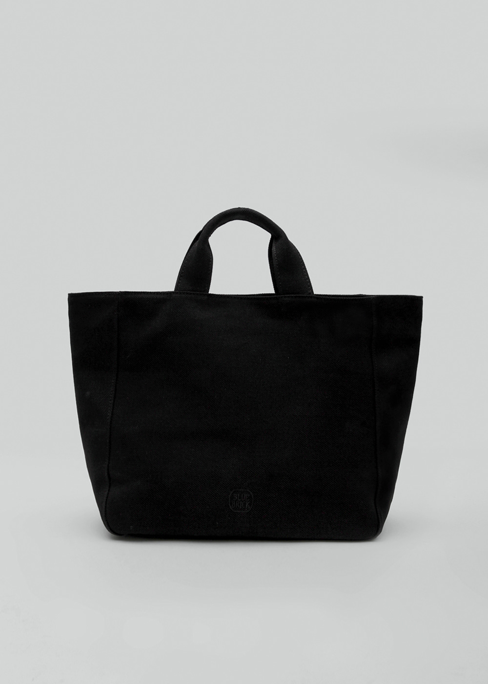 블루브릭,Canvas tote bag (black)