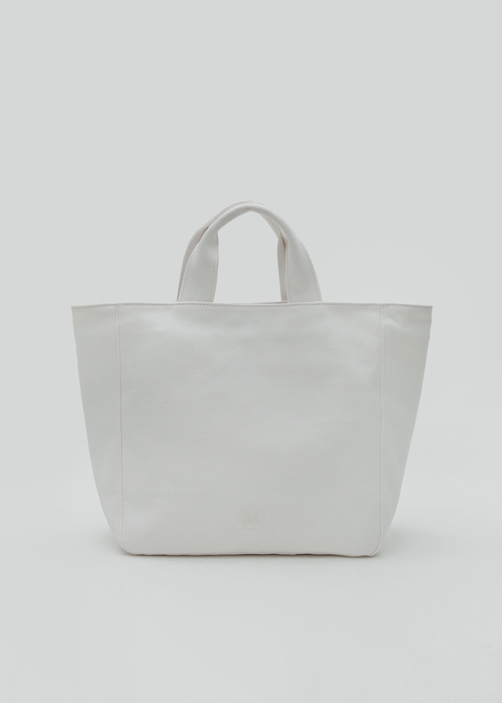 블루브릭,Canvas tote bag (white)