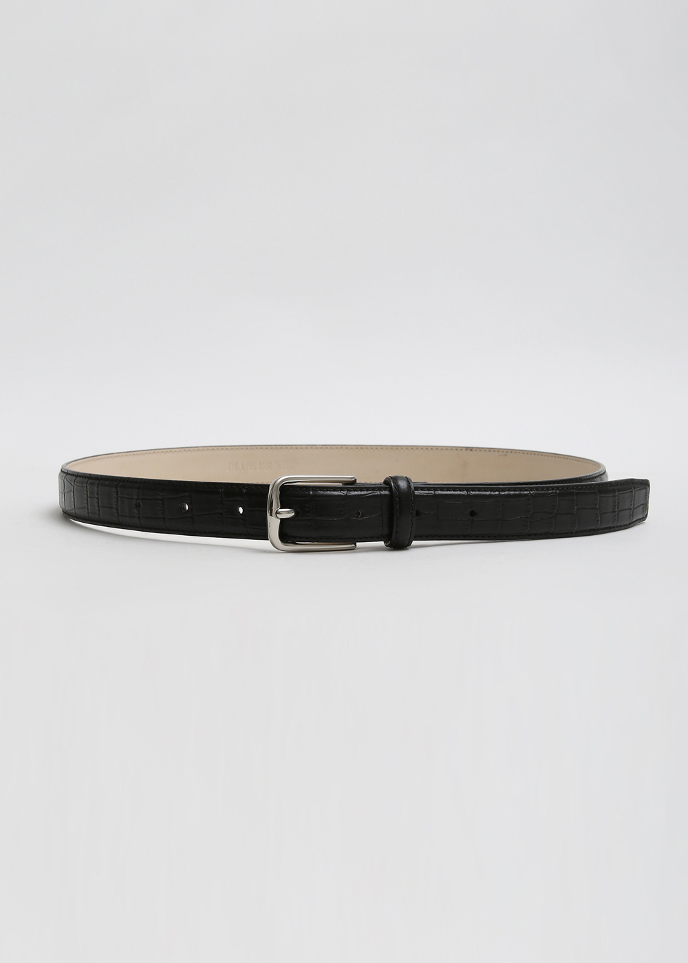 블루브릭,Classic croc belt (black)