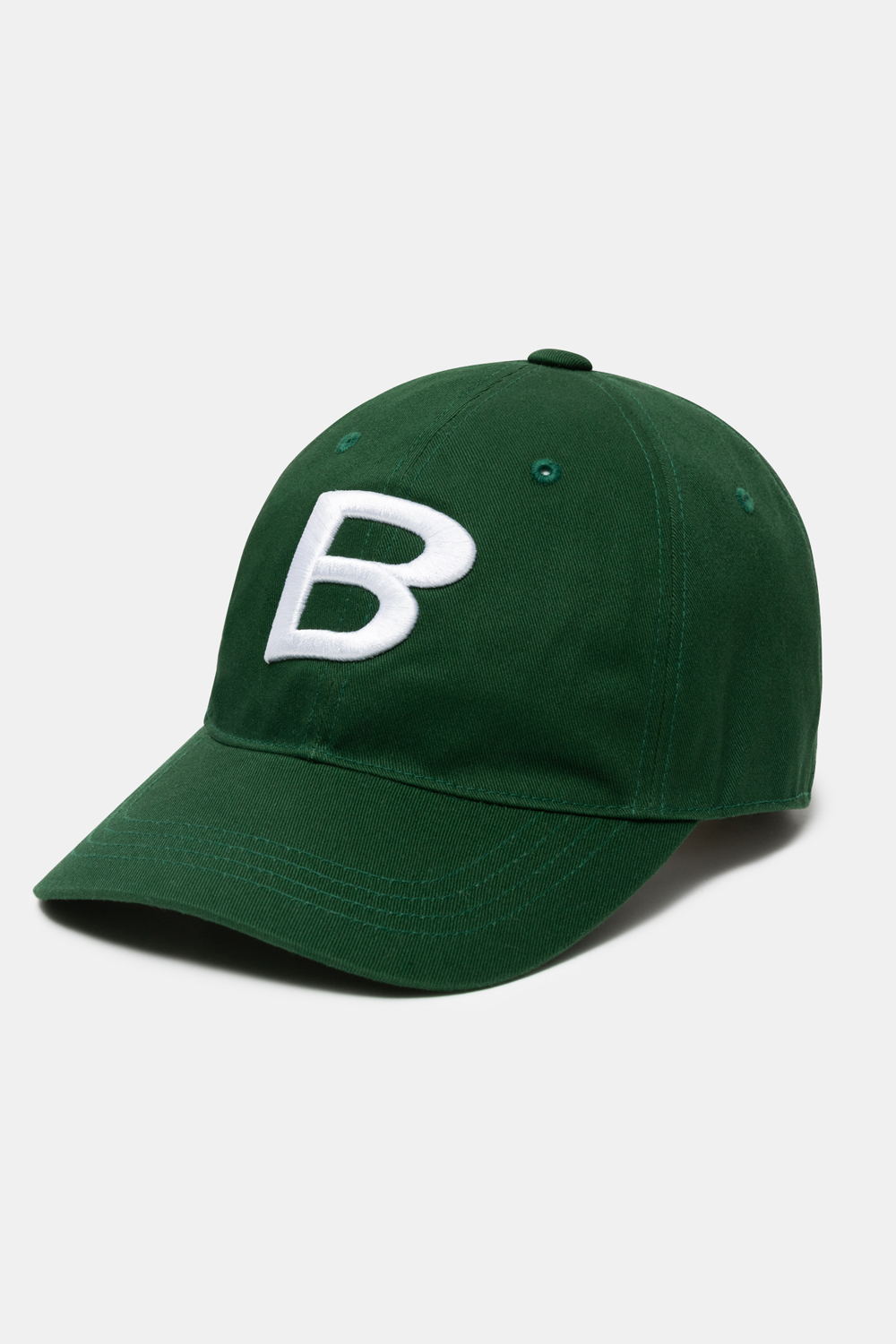 B LOGO BALL CAP - BRIGHT GREEN