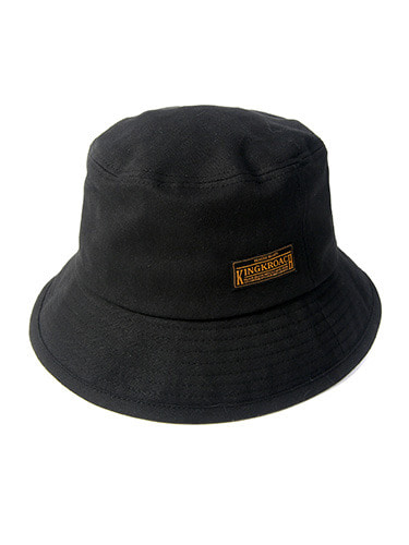 18S BASIC BUCKET HAT [BLACK]