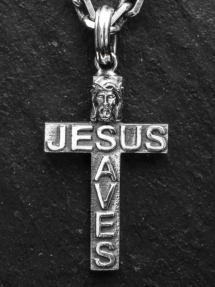 JESUS SAVES PENDANT