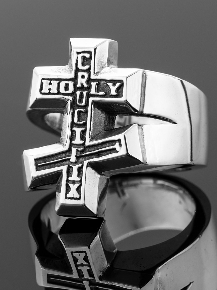 HOLY CRUCIFIX KROSS RING