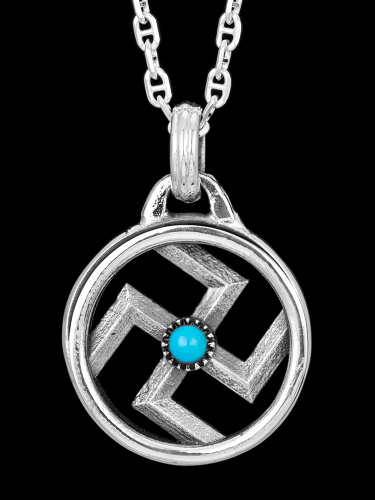 SVASTIKA WHEEL PENDANT