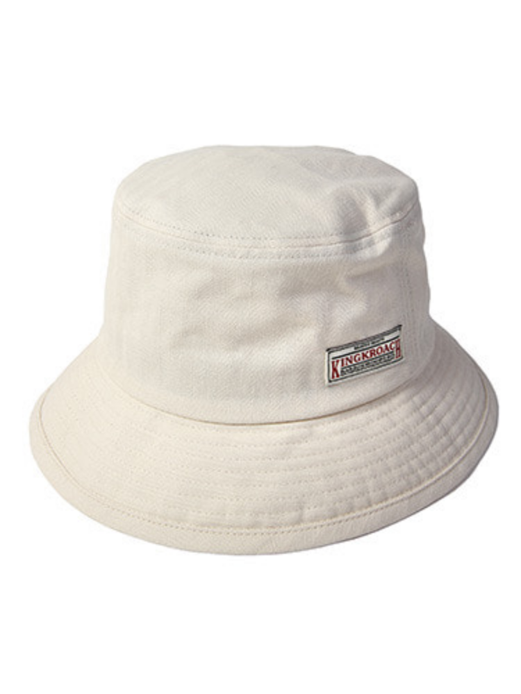 18S BASIC BUCKET HAT [WHITE]