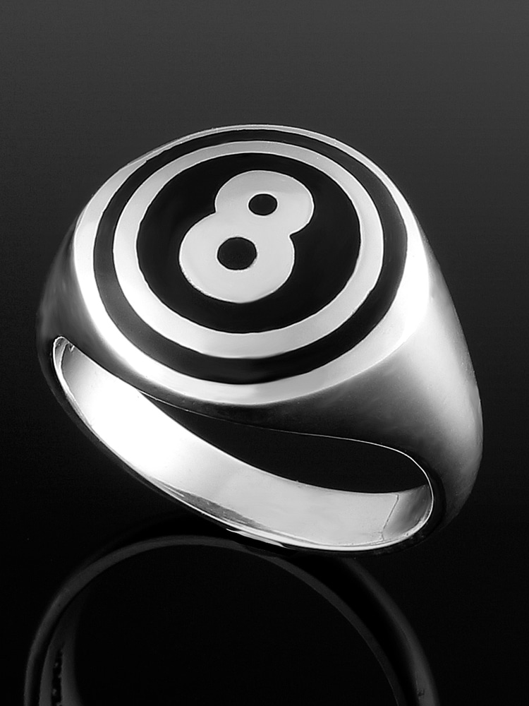 SIMPLE 8 BALL RING