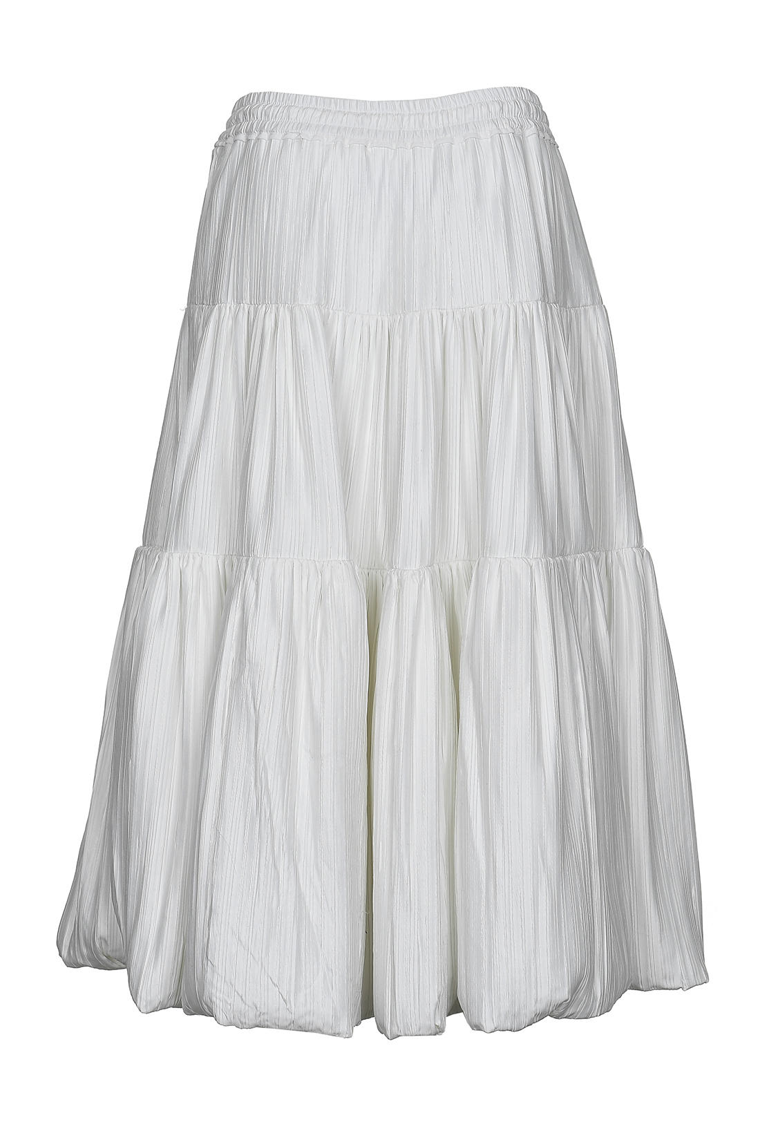 [SAMPLE SALE] Shirring Midi Skirt