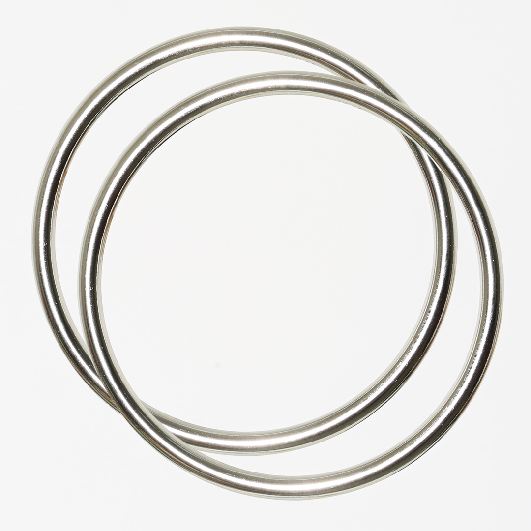 실버링 원형핸들 (2개1세트) / Silver Ring Handle 11.2cm