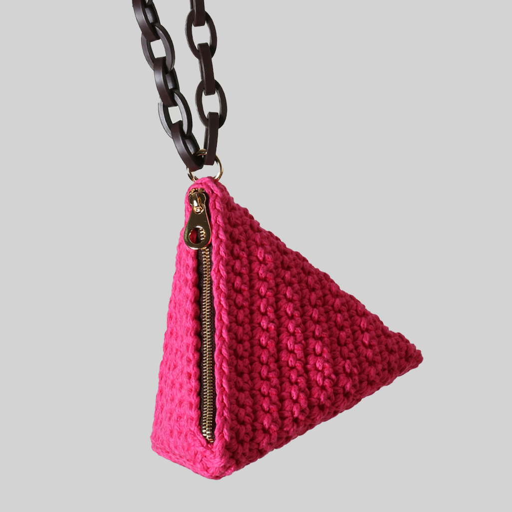 [DIY] Triangle Chain Mini Bag / 스탠다드코튼 4mm