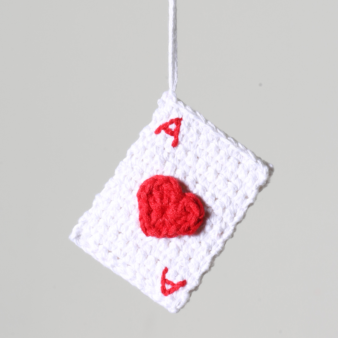 [완제품] Heart Ace Bag Charm