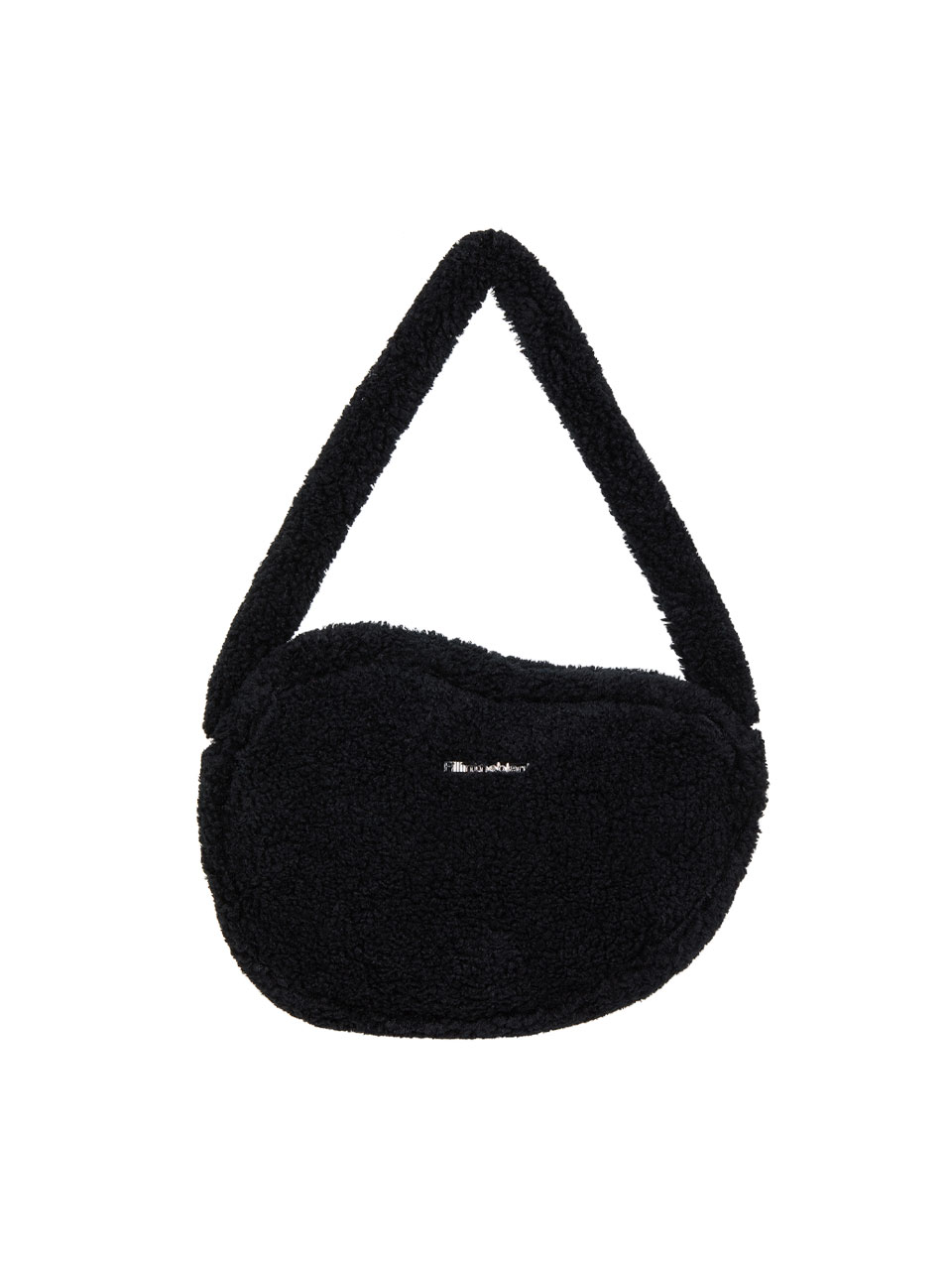 Furry Shoulder Bag (black)