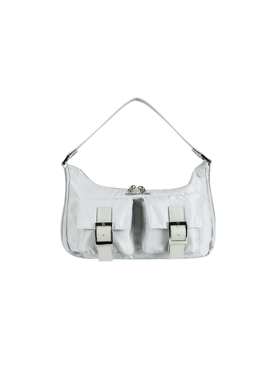 [New] PK Hobo Bag (nylon)(dusty grey)