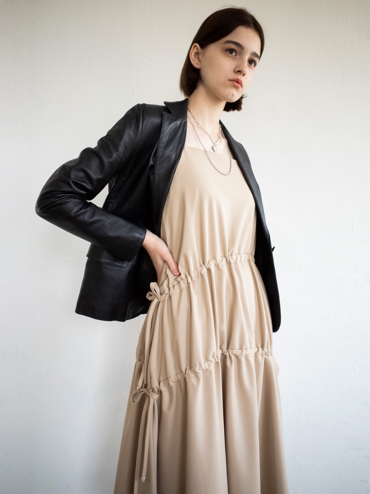 [40%SALE] Flow Dress (beige)