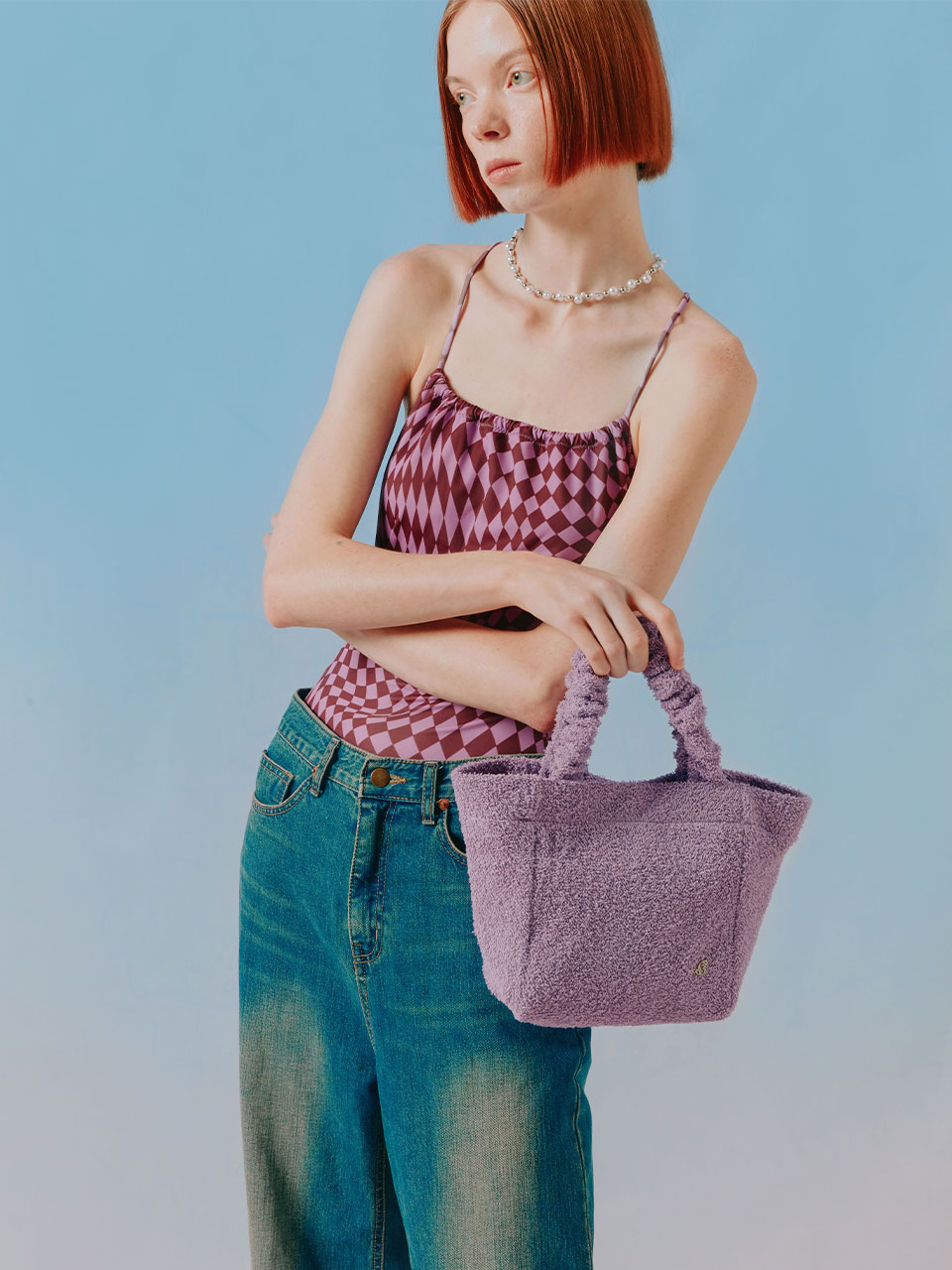 Mellow Towel Bag (purple)