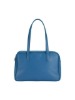 Trapezoid Shoulder Bag (blue)