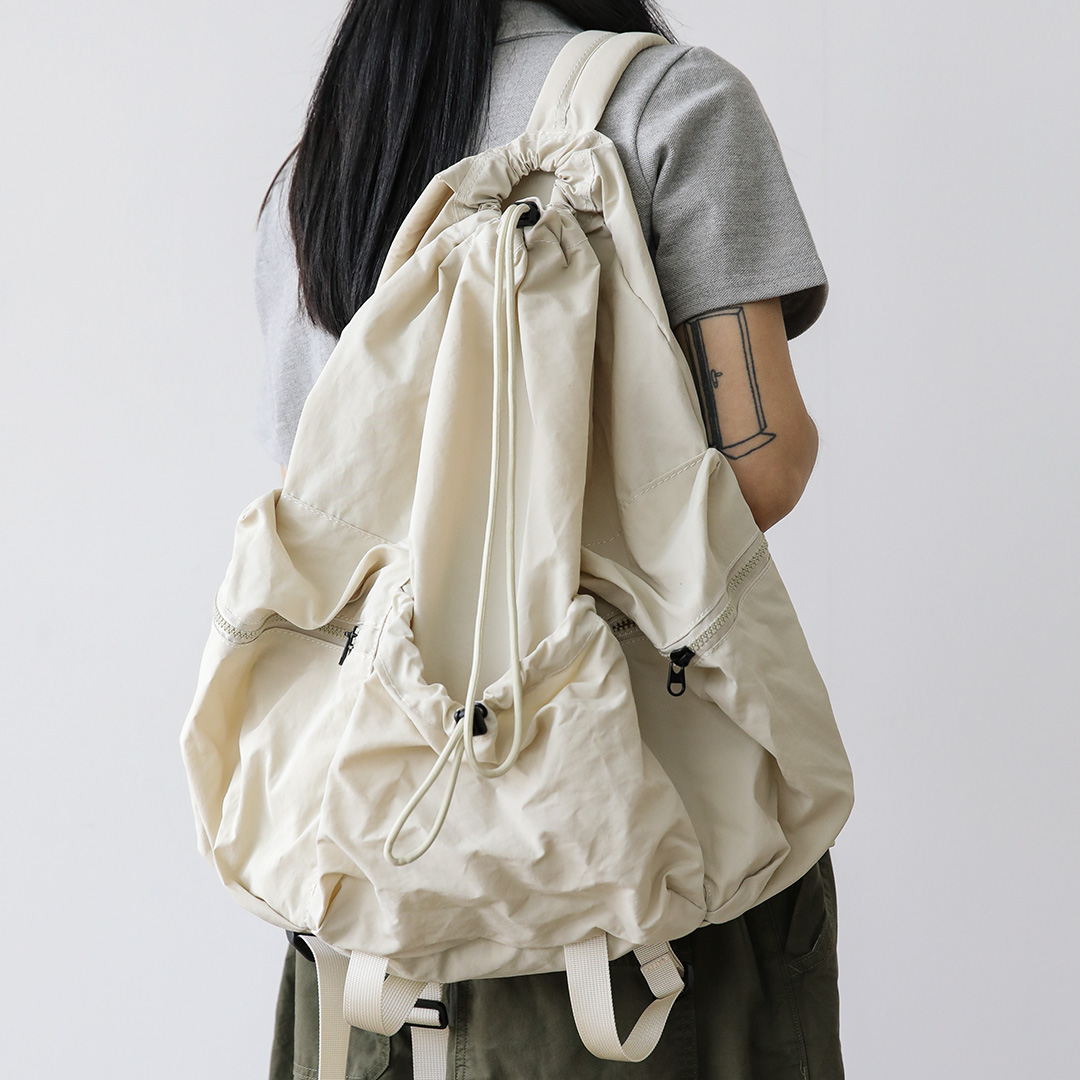 MORU string backpack 빡선생