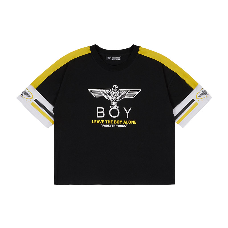 BOY LONDON (KOREA)BOY LONDON배색 소매 티셔츠