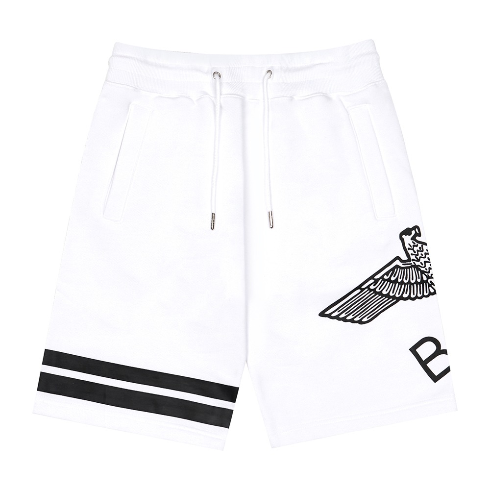 韩国 BOY LONDON 官方网站自主品牌EAGLE BOY DIAGONAL SHORT PANTS - WHITE