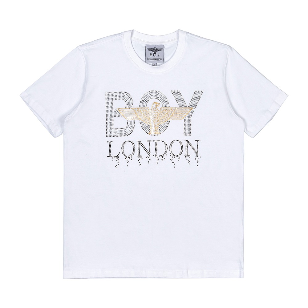 韩国 BOY LONDON 官方网站自主品牌GALAXY SYMBOL T-SHIRT - WHITE GOLD