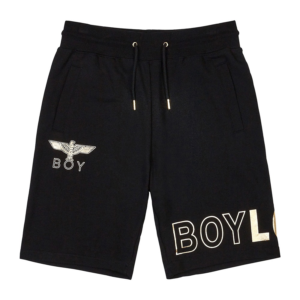 韩国 BOY LONDON 官方网站自主品牌EAGLE POINT SHORT PANTS - BLACK GOLD