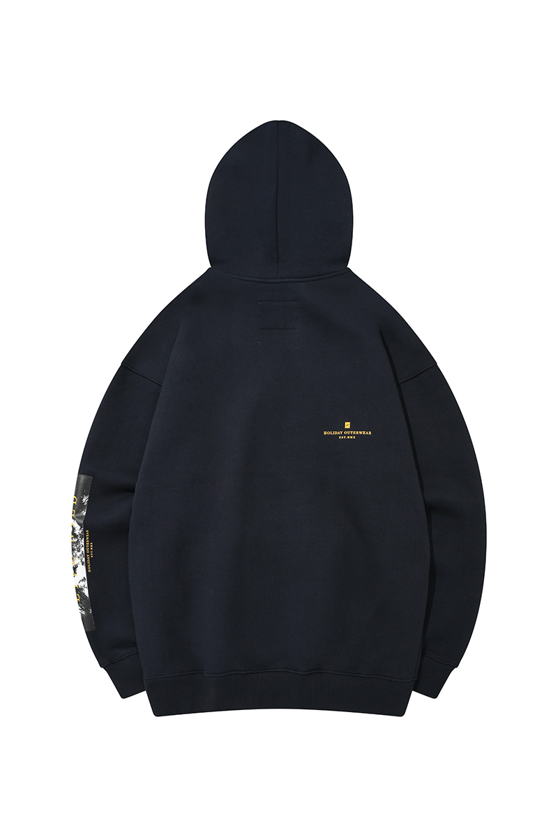 WILDNESS hoodie - navyHOLIDAY OUTERWEAR