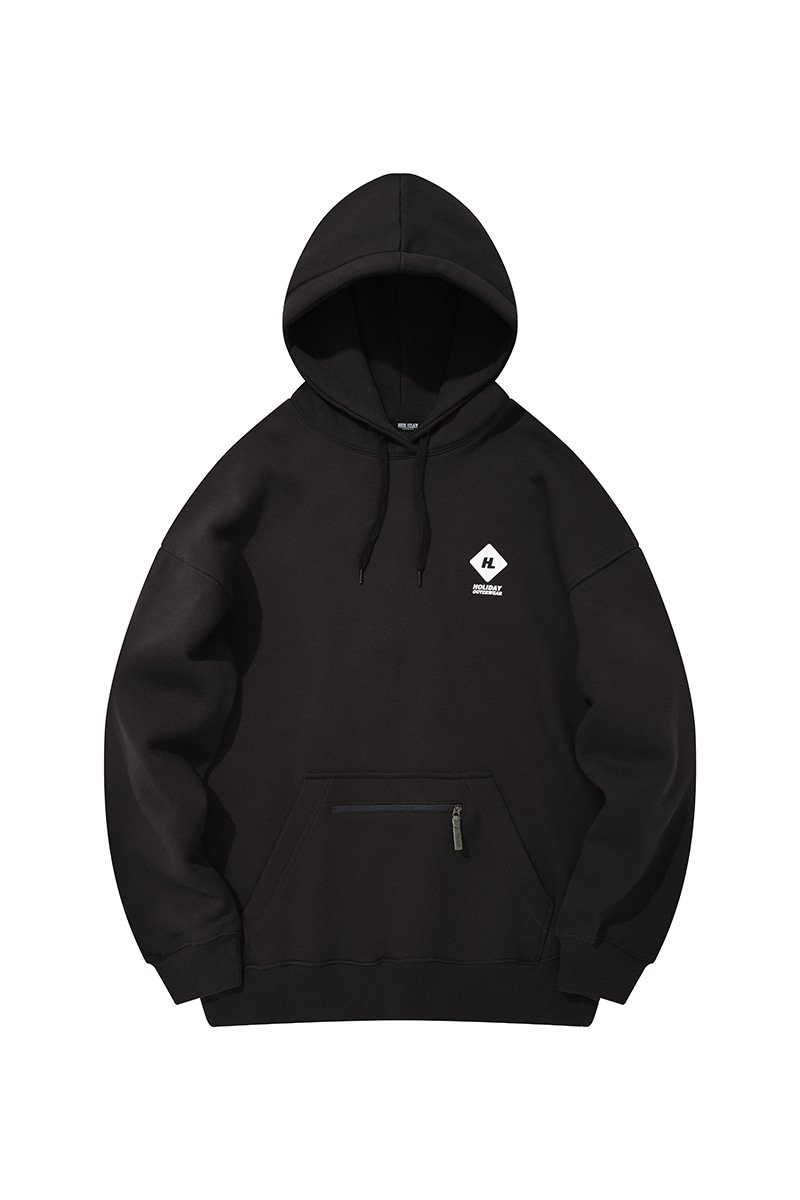 ROMBUS hoodie - charcoalHOLIDAY OUTERWEAR
