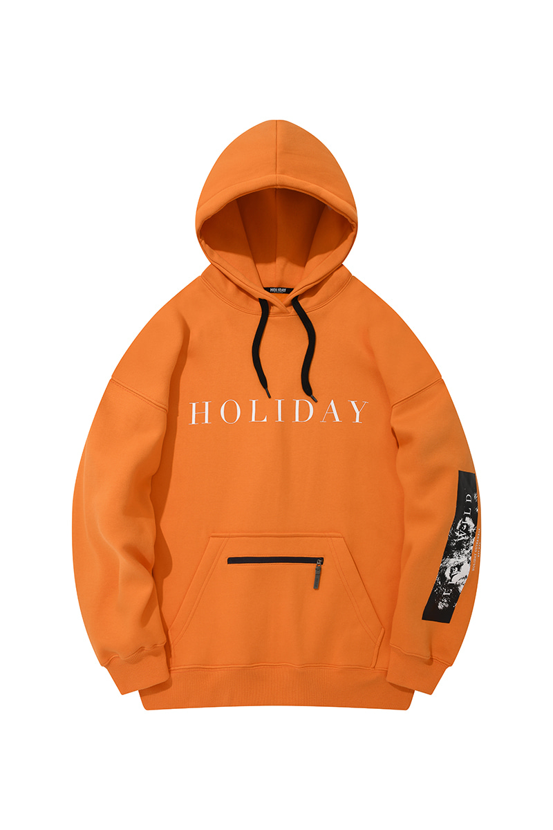 WILDNESS hoodie - orangeHOLIDAY OUTERWEAR