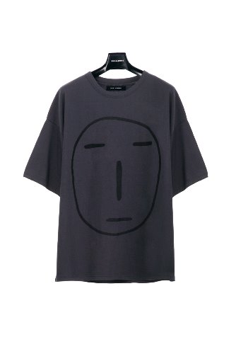 [19 S/S] POKER FACE T-SHIRT (CHARCOAL)