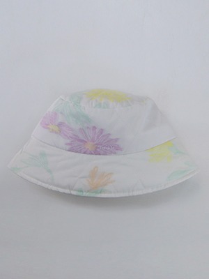 (freckle made♥)flower silk bucket hat
