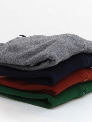 cashmere basic knit cardigan(4colours!)
