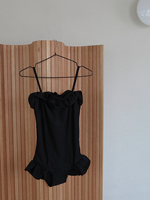 (freckle made♥)fril bodysuit(black!)
