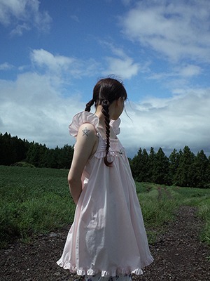 (freckle made♥)angel pink dress