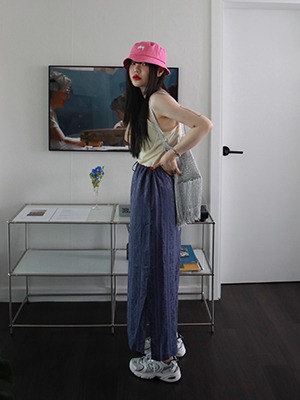 (freckle made♥)bohemian long skirt(brown,navy!)