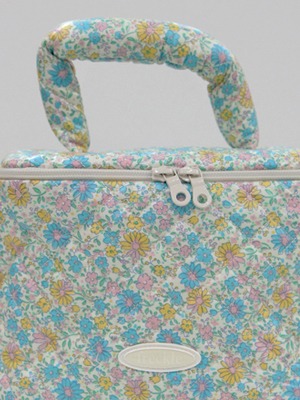 (freckle made♥)coated flower make up bag