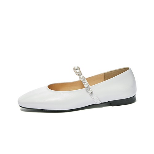 브리아나 Briana My Pearl Flat Shoes_White