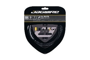 [Jagwire] 잭와이어 엘리트링크 2x 변속 키트 - 블랙/실버