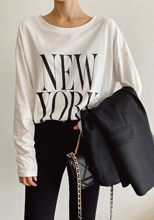 NEW YORKレタードTシャツ