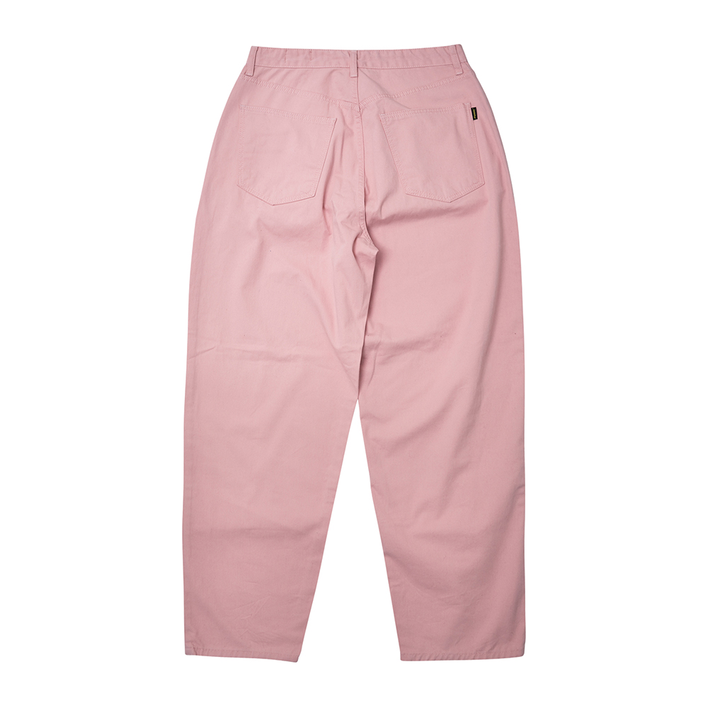 MID90S LOOSE FIT BAGGY COTTON PANTS PINK