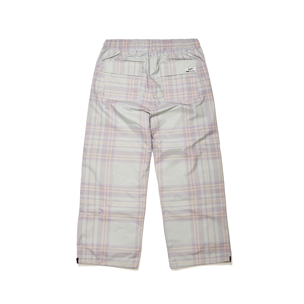 WD CLS TRACK PANTS PASTEL CHECK
