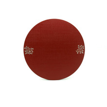 옻칠 원형테이블매트Lacquered round tablemat