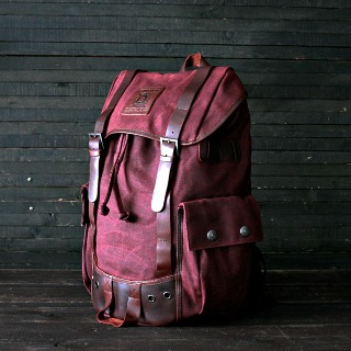 Ranger Backpack-Burgundy