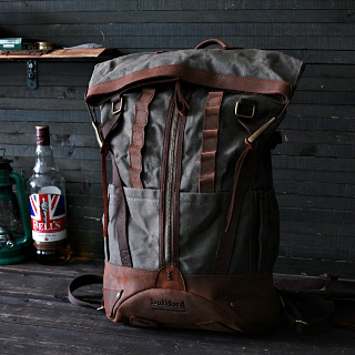 Backpack | Luxury Vintage Waxed Canvas Bags - BUILFORD