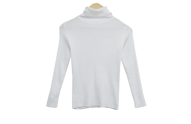 長袖Tシャツ ホワイト 商品カラー画像-S1L10