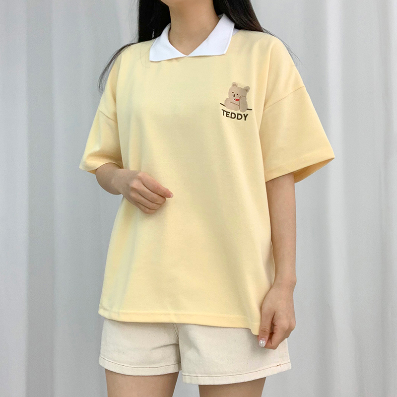 短袖T恤 模特形象-S1L39
