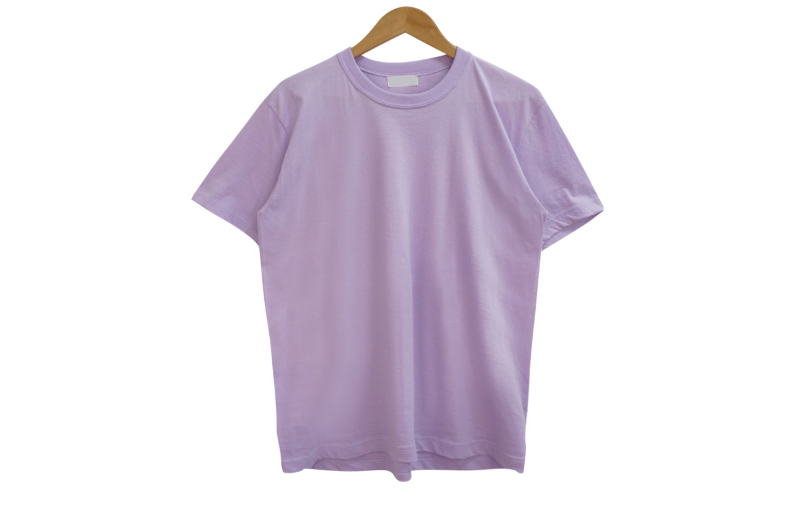 반팔 티셔츠 라벤더 색상 이미지-S2L8
