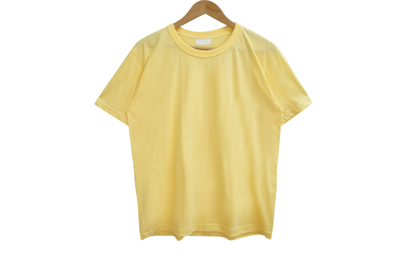 반팔 티셔츠 옐로우 색상 이미지-S2L6