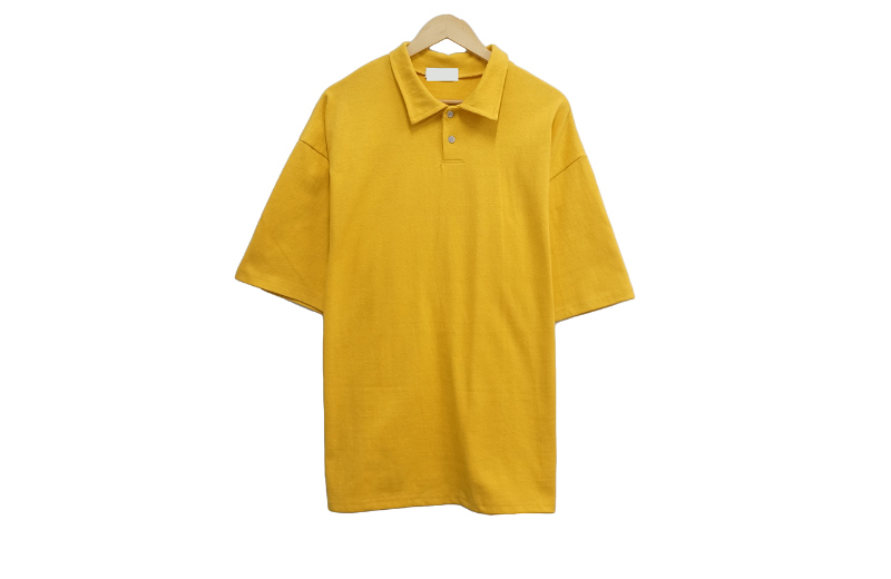短袖T恤 mustard 彩色图像-S1L12