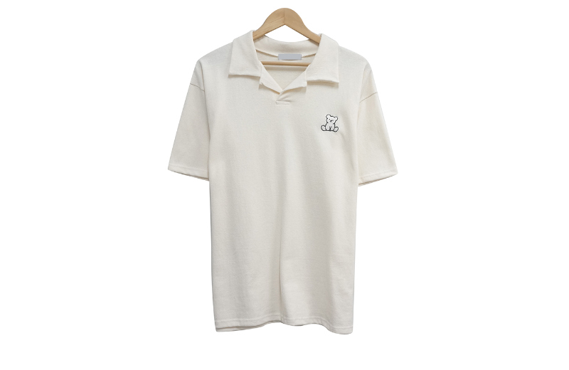 半袖Tシャツ ホワイト 商品カラー画像-S1L9